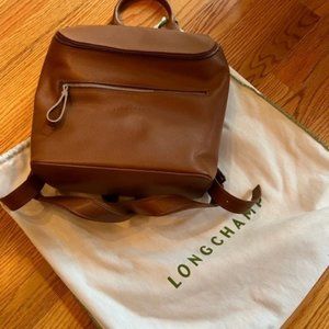 Longchamp leather backpack New with tags